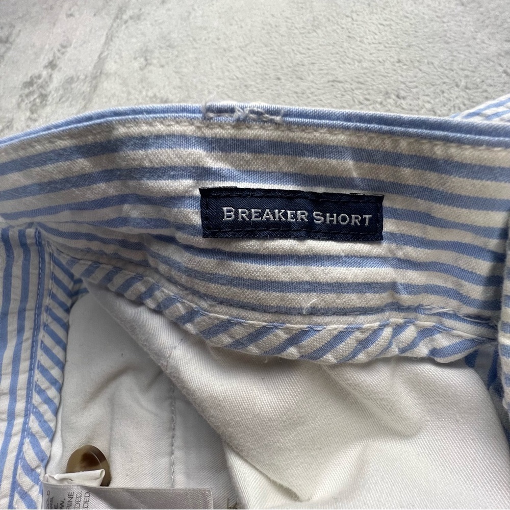 Vineyard Vines Kentucky Derby Seersucker Shorts Men’s 32 Whales Blue Stripe - Picture 8 of 9